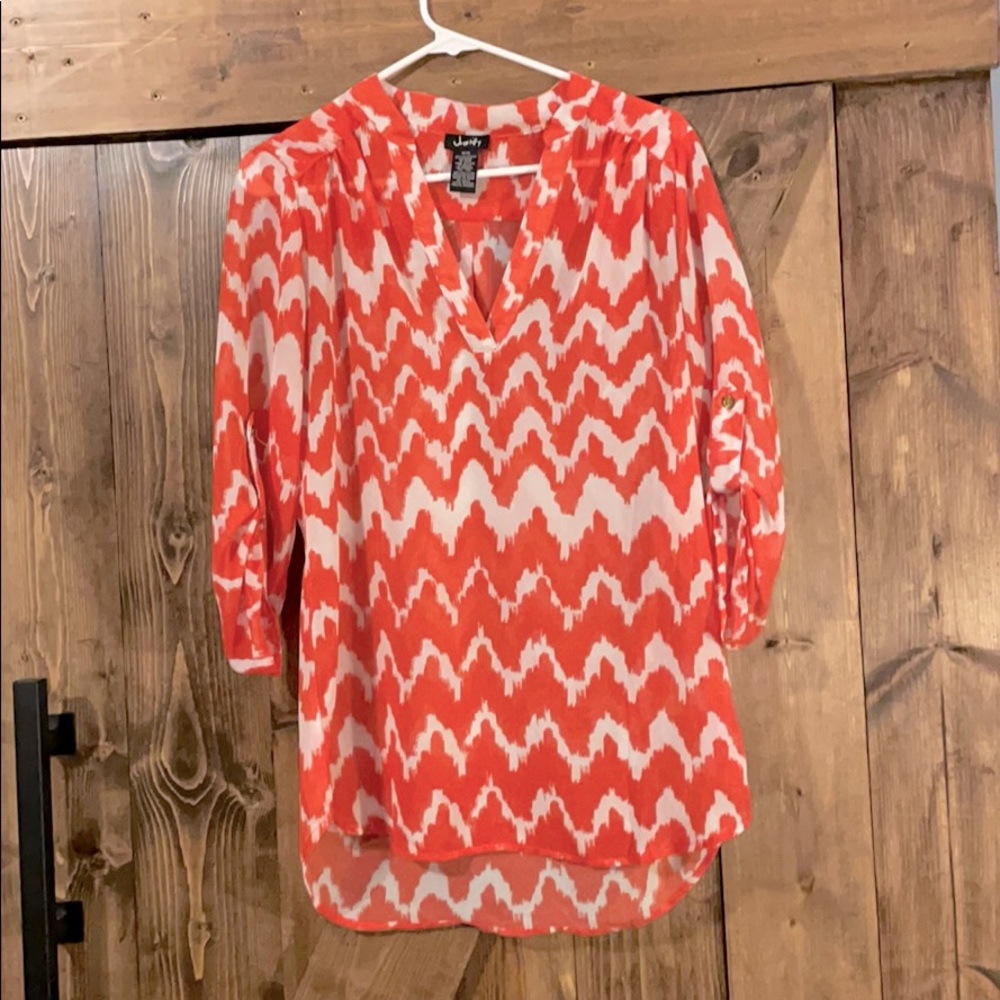 Justify Chevron blouse